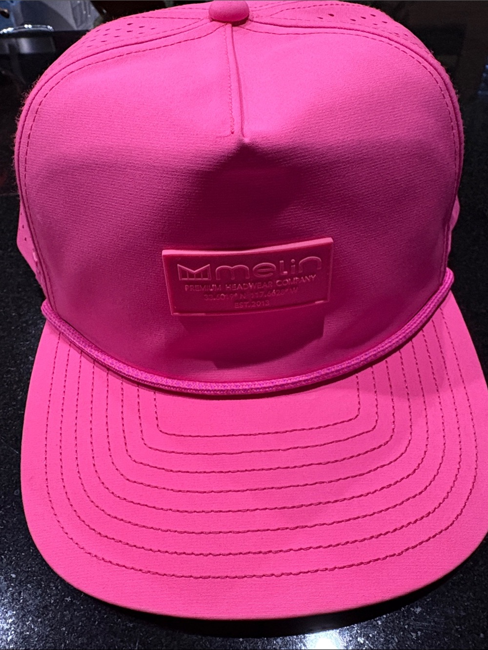 Melin Men’s Neon Pink Trucker Cap